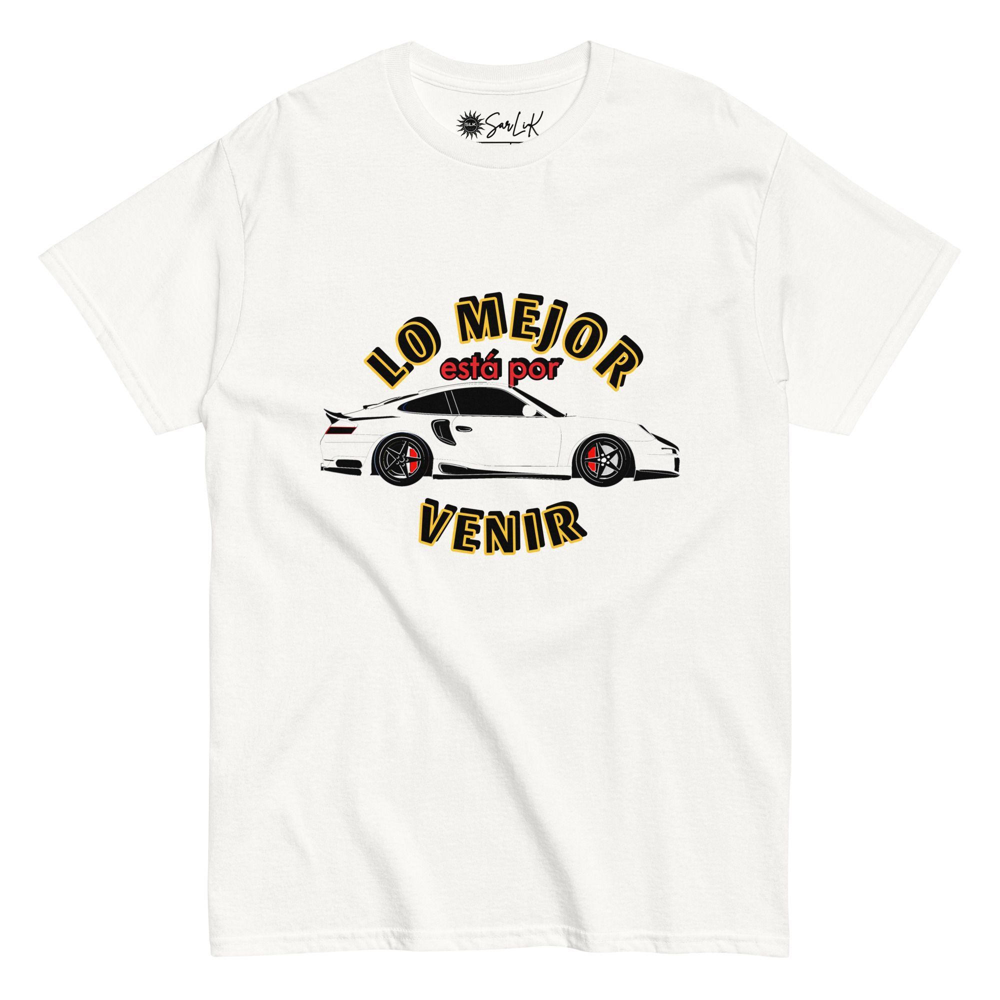 Camiseta hombre Porsche "Lo mejor está por venir" - Imagen 2