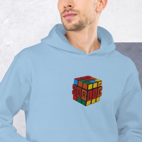 Sudadera bordada con capucha Sarlik