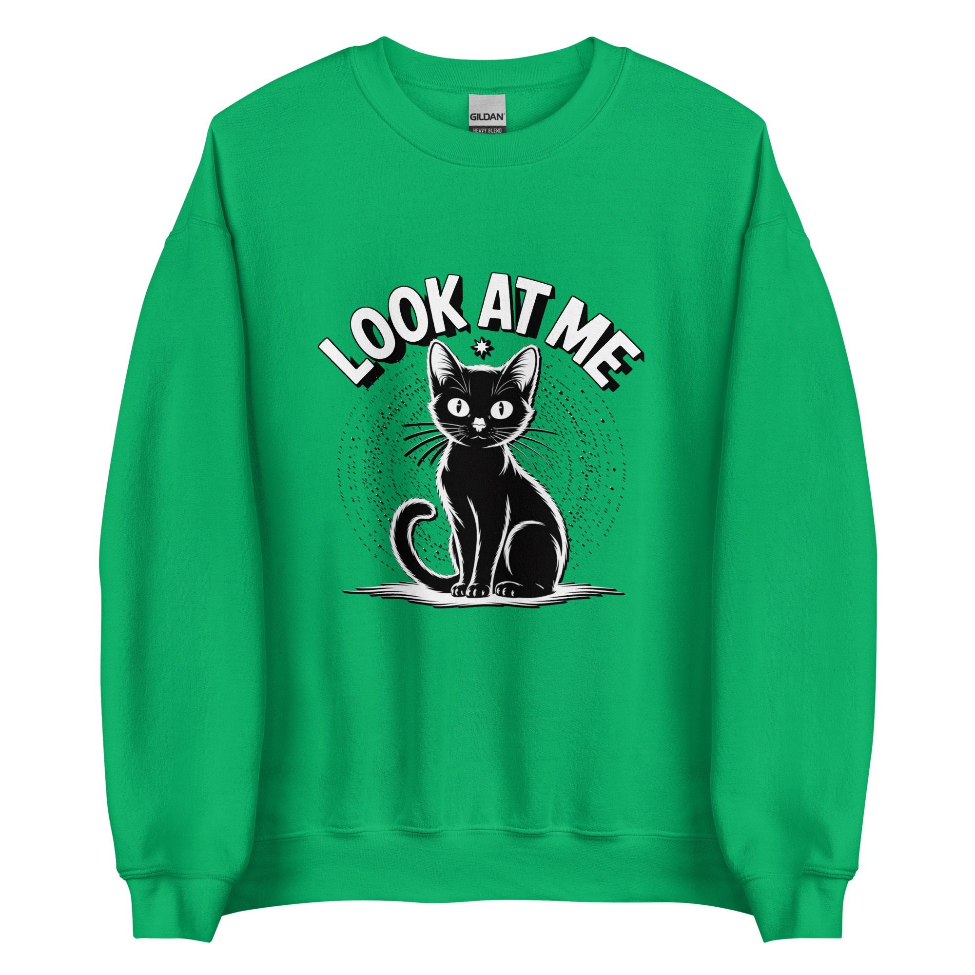 Sudadera Gato Negro Look at Me - Imagen 3