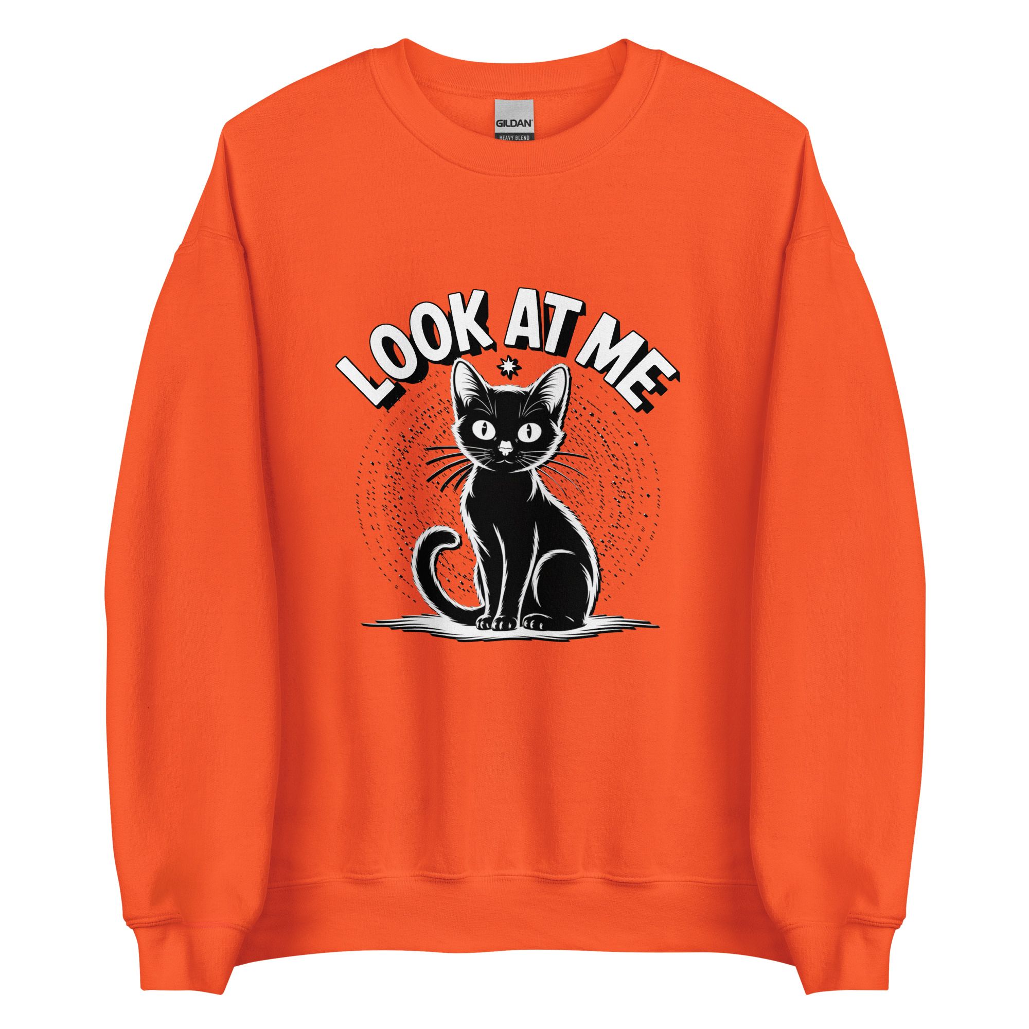 Sudadera Gato Negro Look at Me - Imagen 7