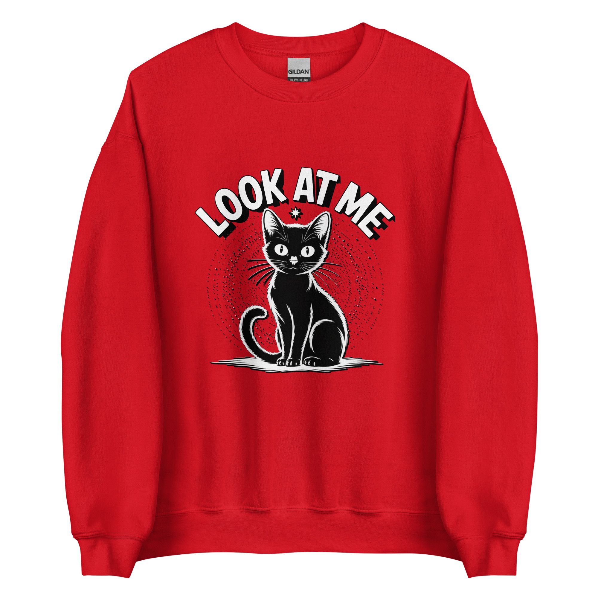 Sudadera Gato Negro Look at Me - Imagen 5